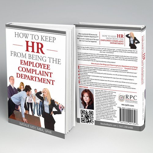 Create a book cover for How to Keep HR from Being the Employee Complaint Department Design by AnointingProductions