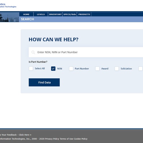 Website Search Page Design by Neef