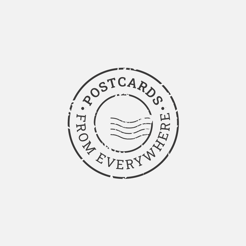 Postcards from Everywhere Logo Design by emilidea