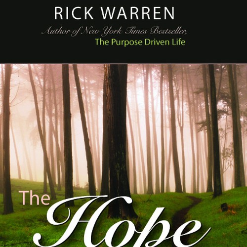 Design Design Rick Warren's New Book Cover por PraybabyDesigns