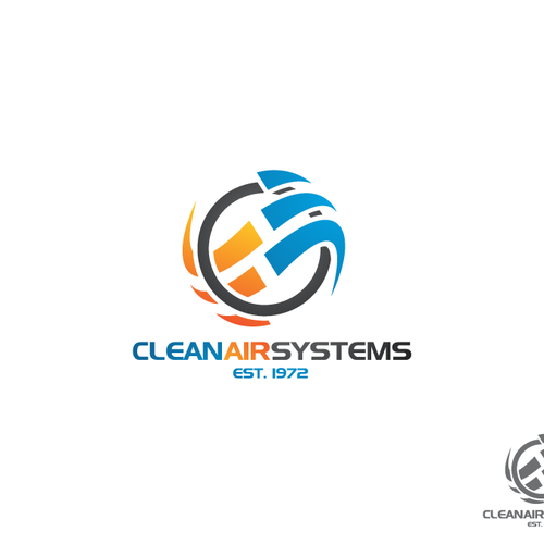 Create a stand out logo for Clean Air Systems, Indoor air quality experts Logo design contest