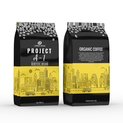 Coffee Drinkers delight. Coffee packaging that makes you want to buy the product Design by CK Graphic