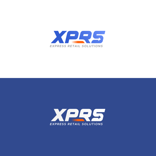 XPRS Express Retail Solutions Logo. Mass distribution company Design by bayudaswara