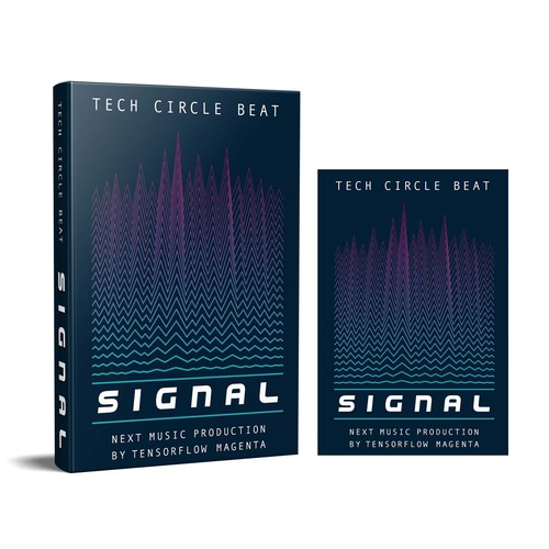 The challenging book cover design that tells the comming of Next Generation Music Production Design by aksaramantra