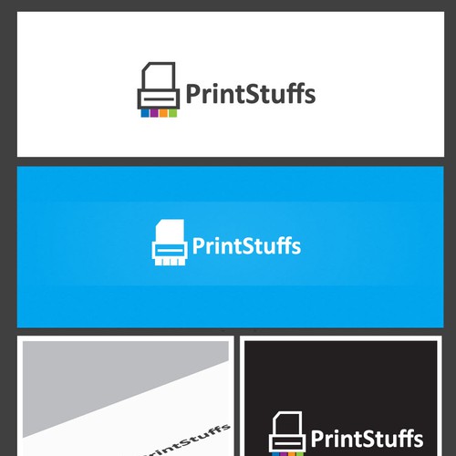 Help PrintStuffs with a new logo Design by Kelvin.J