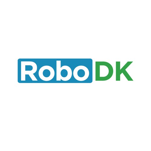 Logo for RoboDK Design by missing.