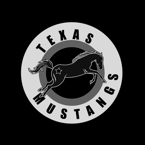 Texas Mustangs Design by BlueBird®
