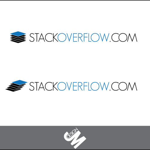 logo for stackoverflow.com デザイン by JM Design