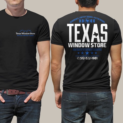 Be Creative - T-shirt Design Needed For Window and Door Company Design by NVBoza