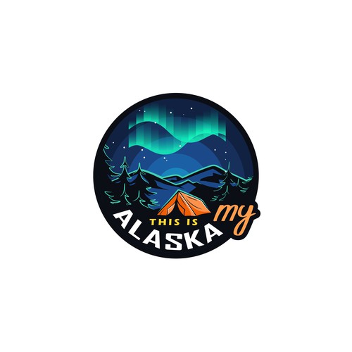 Alaskan company logo Design by A_S_design