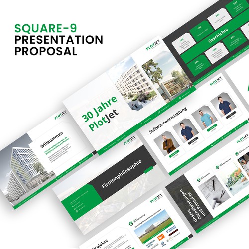 Design a Stunning Presentation for PlotJet's 30th Anniversary Design by SlideFactory