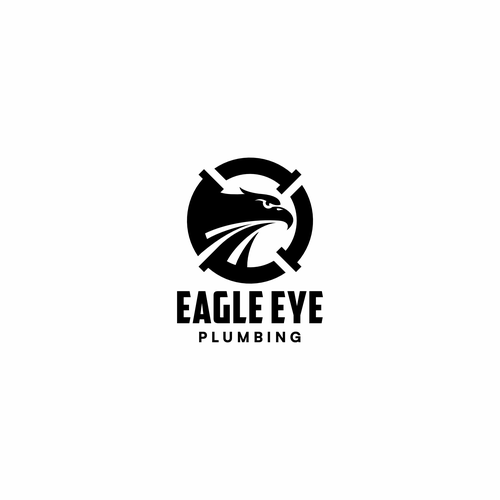Eye catching and very marketable logo for plumbing company. The company name is Eagle Eye Plumbing Design by Ikan Tuna