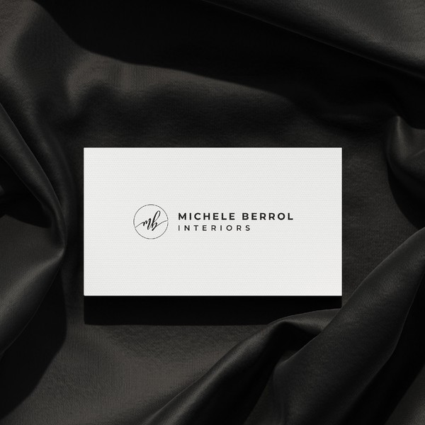 Design by ANWR.Designs titled "Logo Design for Michele Berrol Interiors"