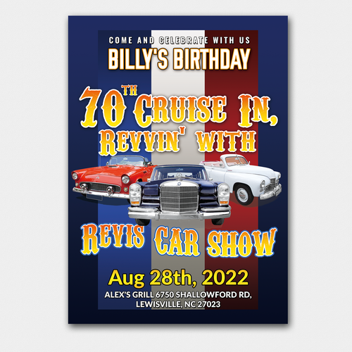 Car Show Flyer Design by Graph Webs