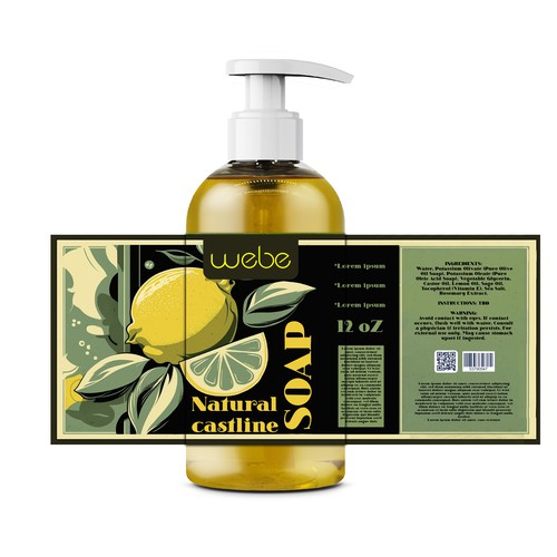 Product label contest entry by Windmill Designer™