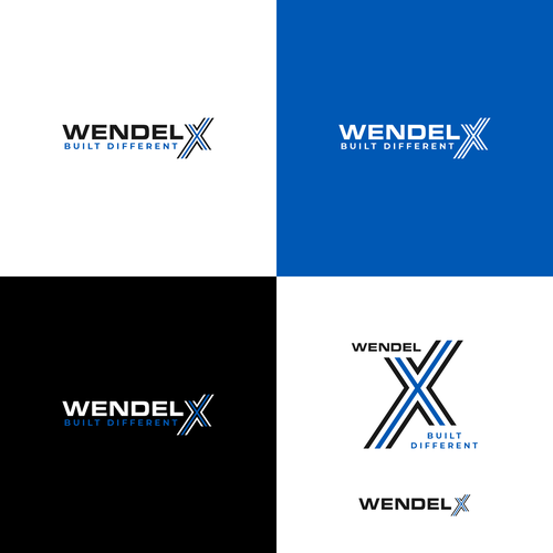 Luxury Logo Design for Wendel X — A Premium Construction Brand Built Different Design by Ityanjaoehar®