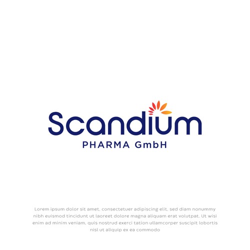 Logo for pharmaceutical Wholesaler Design by Half-Tone™