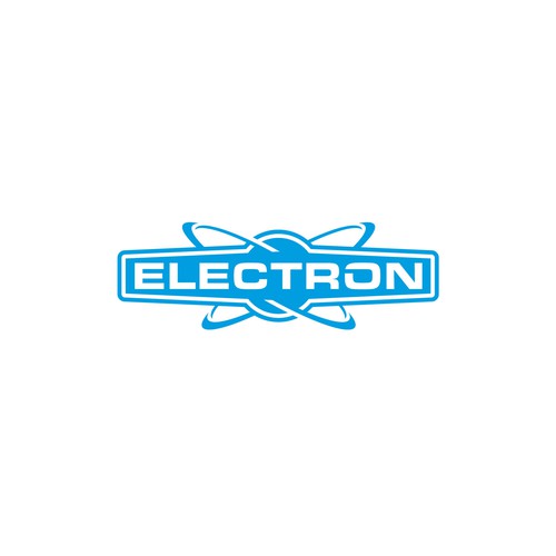 Newlogo designwith the electron drawn as a solid logo Design réalisé par Xisco™