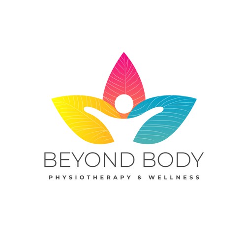 A modern, colorful logo for unique blend of body-mind fitness (physical therapy +body awareness) Design by teknique®