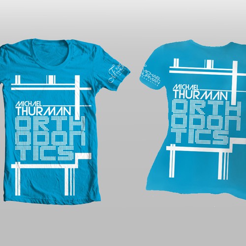 T-shirt design that orthodontic patients will LOVE to wear. Diseño de avilliger22