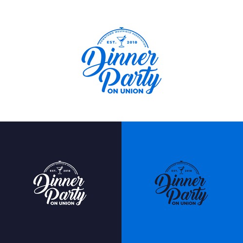 Dinner Party on Union Logo Design by designbypawu