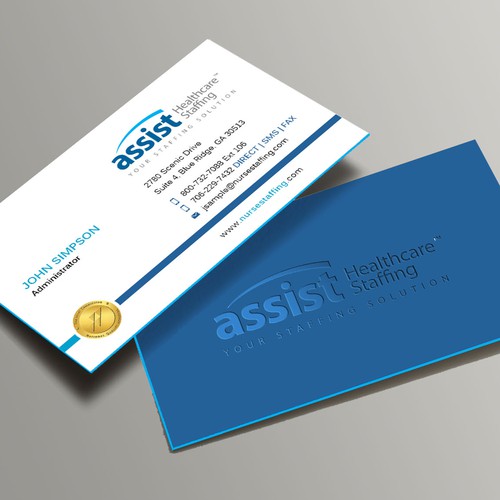 Business Card Design Design by Xclusive16
