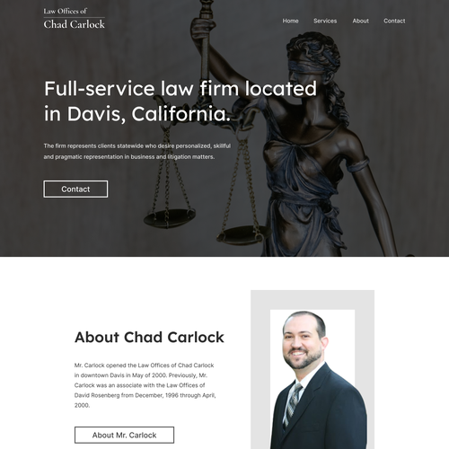 Small law firm seeking creative content designer デザイン by Ega Bagus