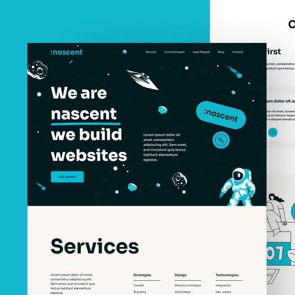 Nacent Website Design