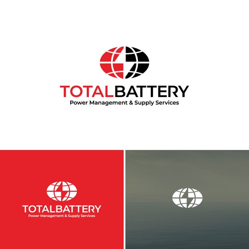 Total Battery Logo Design Design by Black-Pepper