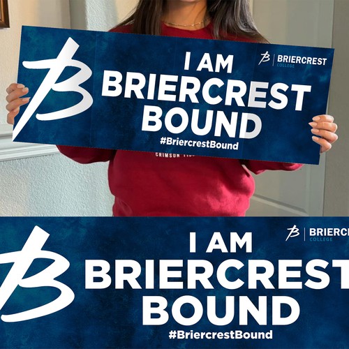 College Acceptance Sign Design by SoftSkills