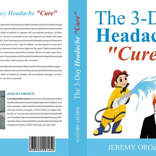 Firefighter writes book on headaches, next best seller Design by Zihad Islam