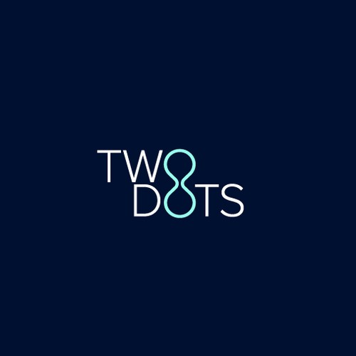 Two Dots Software Fraud Prevention Logo Design - Modern and Simple! Design by Corals
