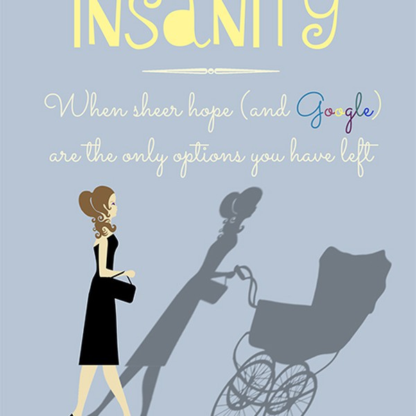Design by Luca-P titled "Create a brilliant cover for a humorous memoir about overcominginfertility"