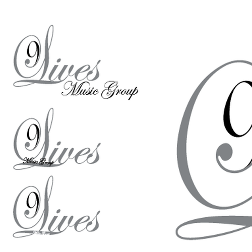 Design di 9 Lives Music Group Record Label LOGO di 44calibrelove