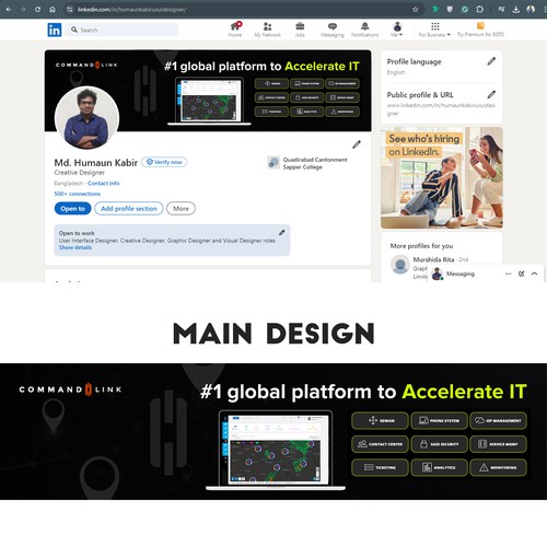 Other business or advertising contest entry by Mr. Kabir's Design