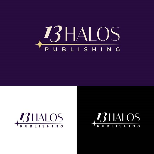 13 Halos Publishing logo Diseño de choryTN