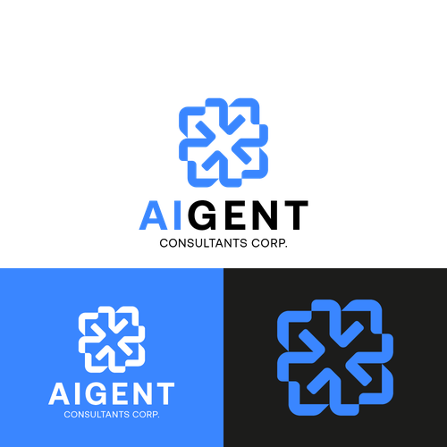 AI Agent Company: Appealing to small to medium sized businesses. Design by STGMT