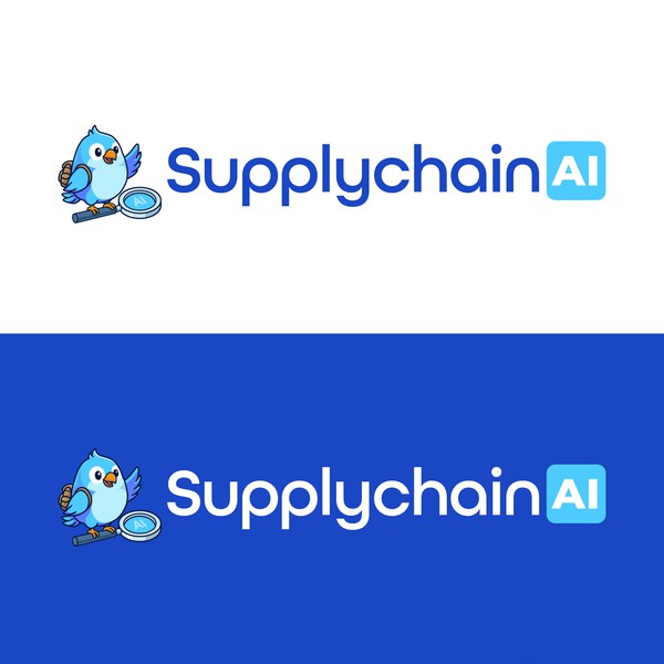 Logo Concept For Supply Chain Ai