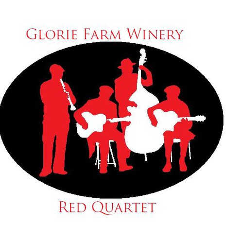 Glorie "Red Quartet" Wine Label Design Design by Rowland