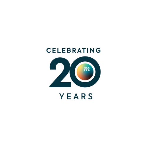 Design a 20 year company logo to celebrate this milestone. Design by Argim