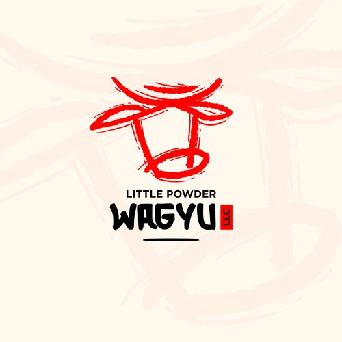 Wagyu Beef and Cattle Logo Promo Design by OmHay