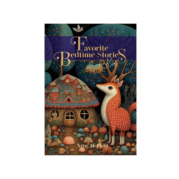  A magical bedtime book cover 