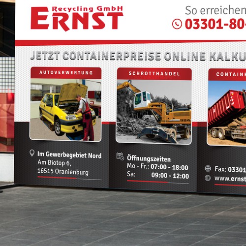 Signage contest entry by FuturisticBug