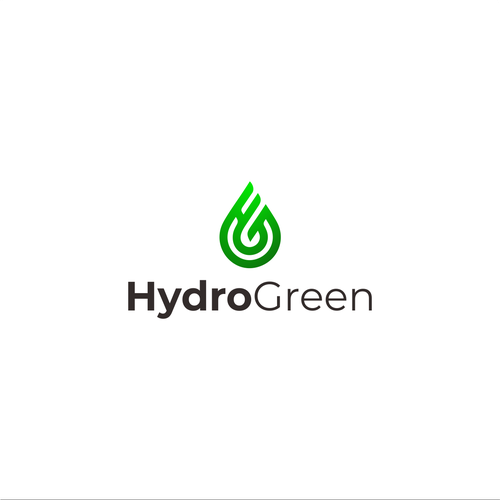 Sleek bold logo for hydroseeding company water droplet/grass Design by SALICKER