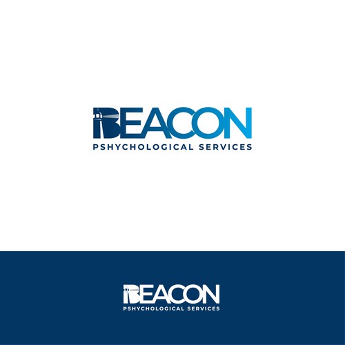 Logo for psychologist private practice providing therapy. Serious but hopeful. Design by Pondra C Putra