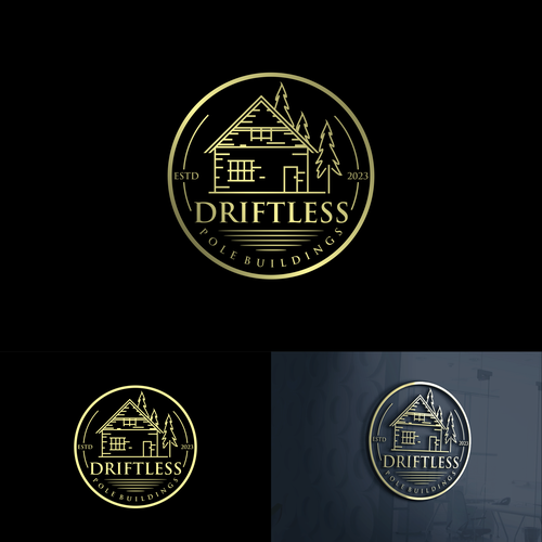 Picturesque pole building logo Design by MoeYec