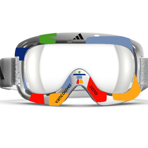 Design adidas goggles for Winter Olympics Design by Happyman