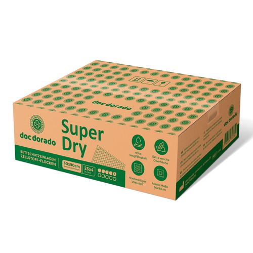 Designs | docdorado superdry cartonage | Product packaging contest