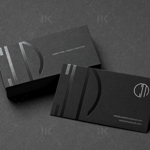 MINIMALIST - BLACK DESIGN Design by IK_Designs