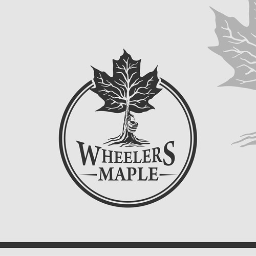 Make a logo as sweet as our maple syrup! Design by novanandz